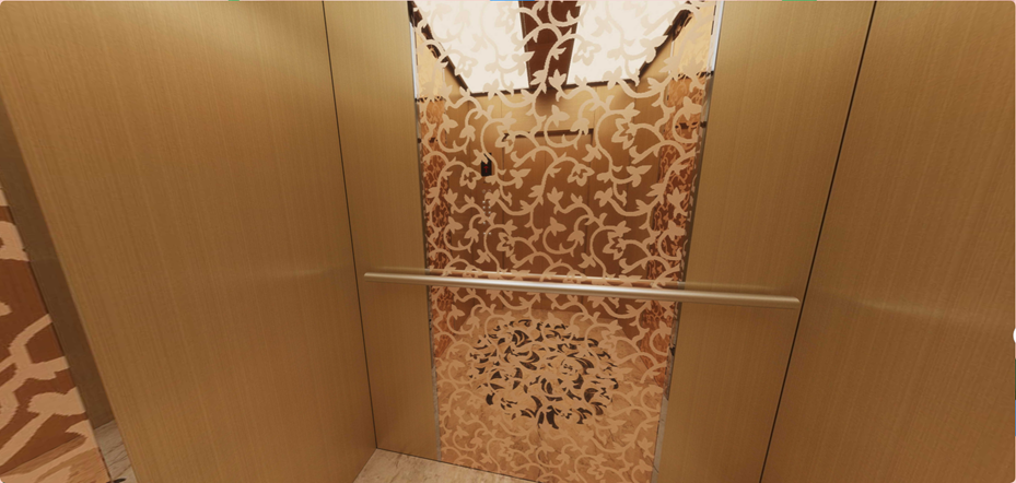 SC-J023 Elevatorkabinedesign med tilpassede løftemuligheder
